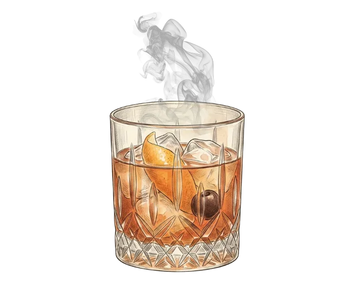 Smoked Old Fashioned